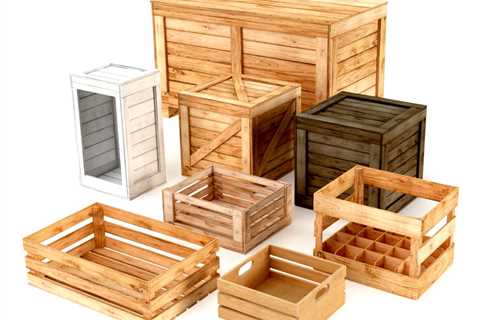 Garage Custom Crates for Sale - High Quality Custom Wooden Crates for Garage - Emery's Wood..