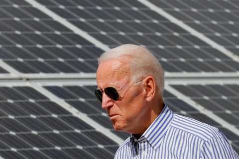 Analysis: Why Biden made solar panels and heat pumps an integral part of the nation’s defenses