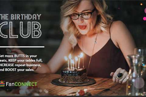 FanCONNECT Birthday Club for Restaurants Launches Nationwide