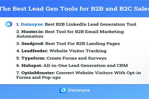 Top B2C Lead Generation Companies