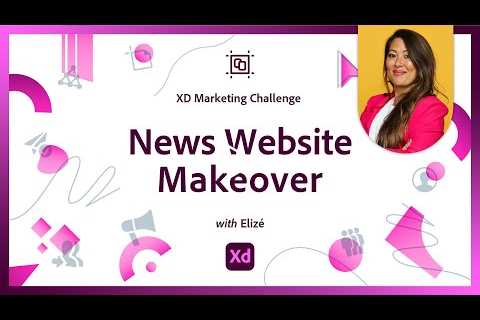 News Homepage Makeover | Xd Marketing Challenge