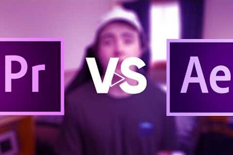 What Should You Use? | Adobe Premiere Pro vs After Effects