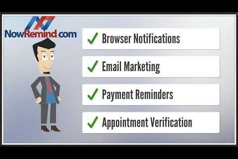 appointment and payment reminder systems for businesses