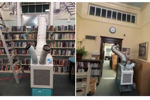 Amid a heat wave, nearly a third of Baltimore’s library branches are closed due to a lack of air..