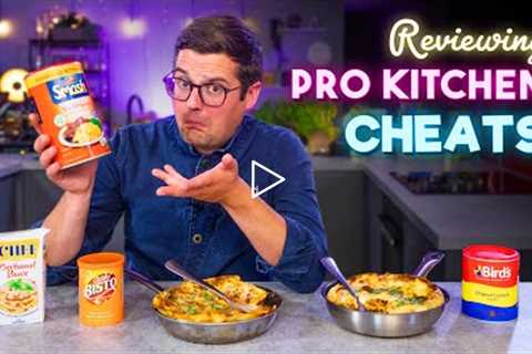 Reviewing Secret Cheats Used in Professional Kitchens | Sorted Food