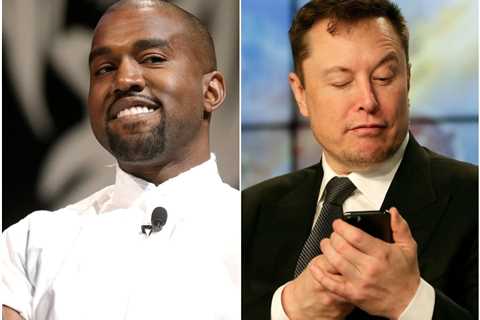 Kanye West posted a bizarre Instagram rant calling Elon Musk a ''genetic hybrid,'' days after once..