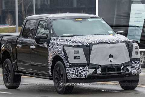 2024 Ford F-150 Facelift Spied With Evolutionary Styling, New Infotainment System