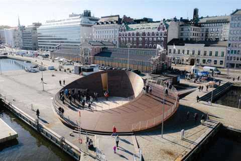 A gorgeous pavilion in Helsinki is getting global attention