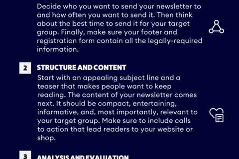 Steps to Creating a Newsletter