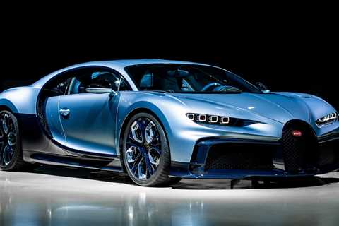 Bugatti Chiron Profilée Is The Most Expensive New Car Ever Sold At Auction