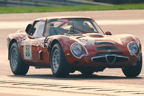 Watch This 1-Of-10 Alfa Romeo Giulia TZ2 Get Driven To Its Limits By Its 73-Year-Old Owner