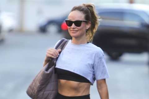 Olivia Wilde Wears These Specific Sneakers to Every Single Workout, Without Fail