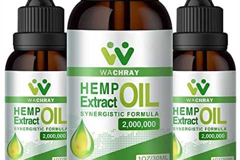 3 Pack Organic Hemp Extract – 2,000,000MG Hemp Oil for Pain Relief and Inflammation – Natural Hemp..