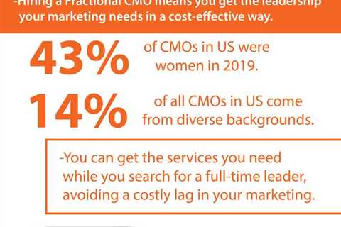 Fractional Chief Marketing Officer | Chief marketing officer, Business infographic, Cmo