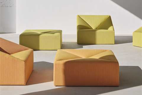 This Seating Series Is Inspired by a Nostalgic Origami Game