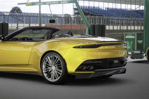 Aston Martin's model configurator puts the cars in the pits