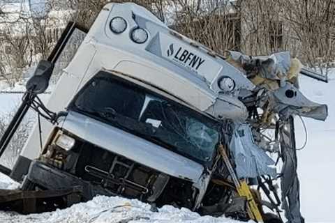 Six dead after tour bus collides with box truck in upstate New York