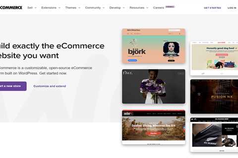 Free Ecommerce Website Builders