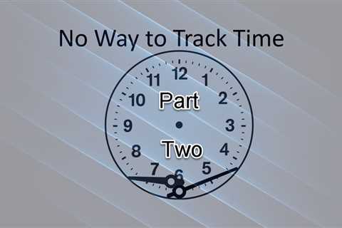 Solving My Time Tracking for Time Tracking Dilemma