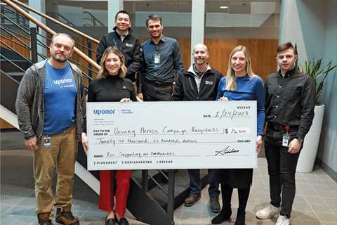 Uponor North America makes donations honoring ‘Unsung Heroes’