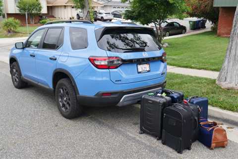 2023 Honda Pilot TrailSport Luggage Test: How much space behind the third row?