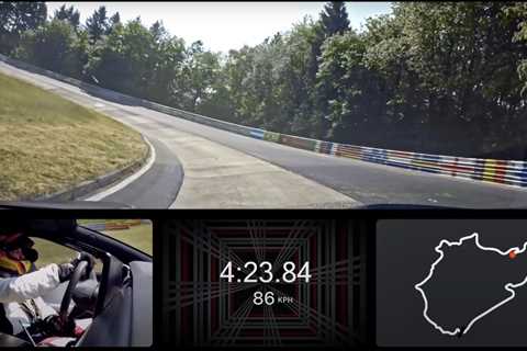 Watch Tesla Model S take back the production EV Nurburgring record