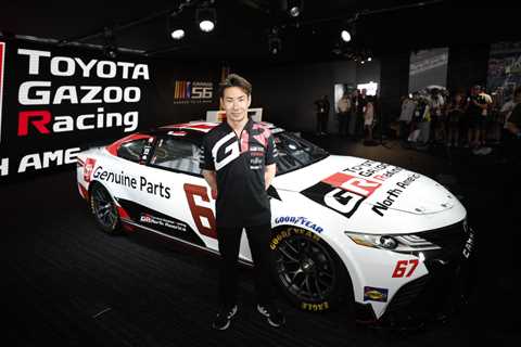 Kobayashi to make NASCAR debut as 1st Japanese driver to race with Toyota in Cup Series