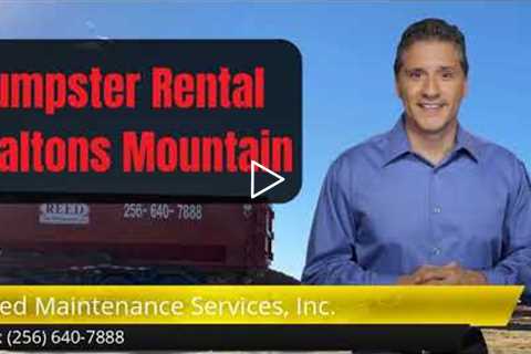 Dumpster Rental Waltons Mountain