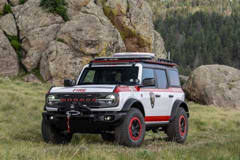 2023 Ford Bronco goes to work for the National Park Service