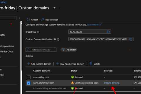 Using WSL and Let's Encrypt to create Azure App Service SSL Wildcard Certificates