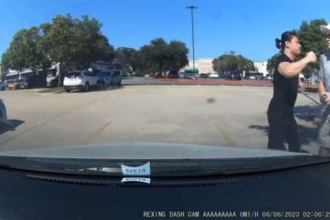 Texas meteorologist gets road rage sucker punched on dash cam