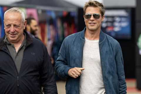 Brad Pitt takes the wheel at Silverstone GP, shooting F1 movie