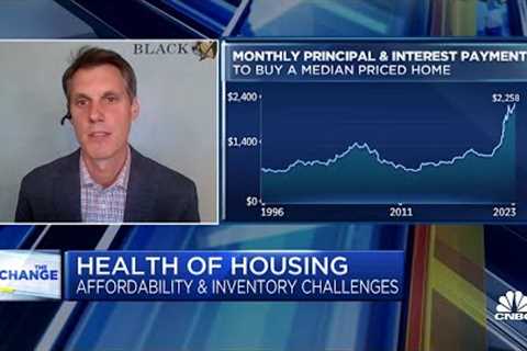 Real estate facing low inventories, foreclosures, and delinquencies, says Black Knight''s Andy..