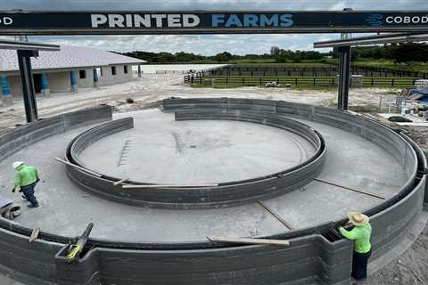 The world's largest 3D-printed building will soon be a luxury barn in Florida's 'Disney World for..