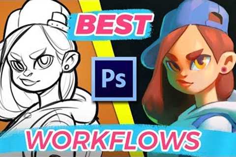 How to Paint in Photoshop - Best Digital Painting Workflows