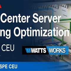Watts to Host ASPE Accredited Webinar: Data Center Server Cooling Optimization