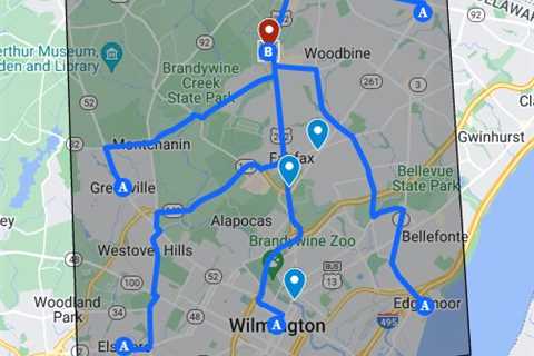 IT contract staffing Wilmington, Delaware - Google My Maps