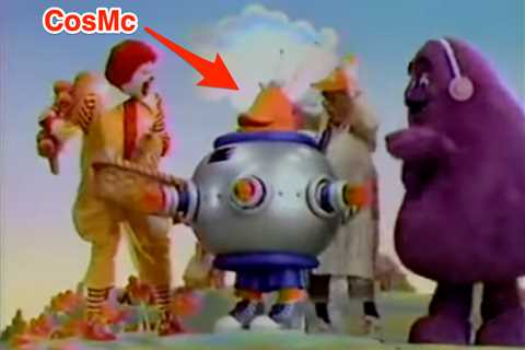 Meet CosMc, the obscure alien McDonald's mascot behind its new restaurant spinoff chain