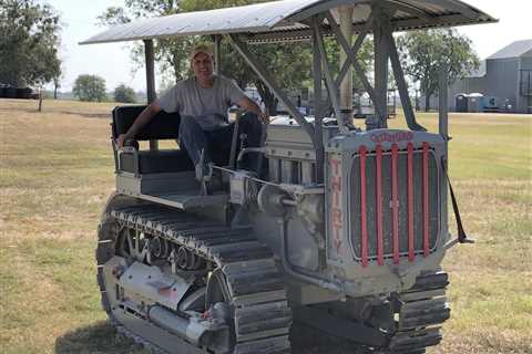 Collector Restores 1929 Cat Thirty Crawler Tractor Found in Texas Field