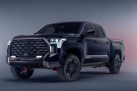 2024 Toyota Tundra 1794 Limited Edition is 'a truckload of leather'