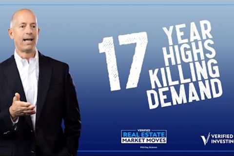 Real Estate Market Moves [Ep  1]: 17 Year Highs Impacting #RealEstate Demand!