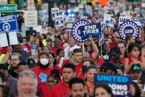 The price of steel is falling as the UAW strike hits demand