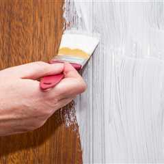 How To Deal With the Grooves When Painting Wood Paneling