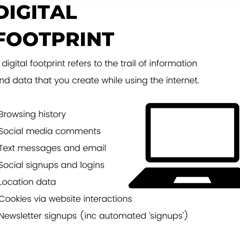 The Definition Of A Digital Footprint
