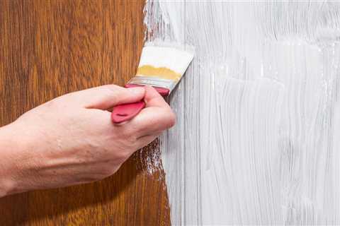 How To Deal With the Grooves When Painting Wood Paneling