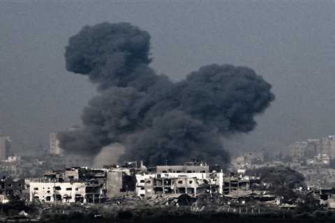 100 Israeli warplanes bomb 150 'underground targets' in the hunt for Hamas tunnels in Gaza dubbed..