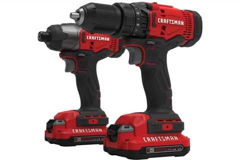 Snag this affordable cordless drill and impact driver kit for less than $100