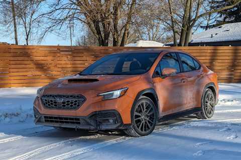 Surprise, our long-term Subaru WRX is a blast in snow