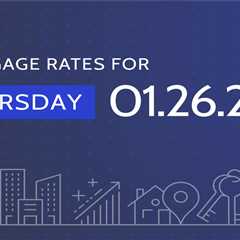 Today's Mortgage Rates & Trends - January 26, 2022: Rates dip