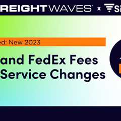 Daily Infographic: Explained: New 2023 UPS and FedEx fee and service changes